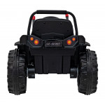 Elektrický traktor/bager - žltý